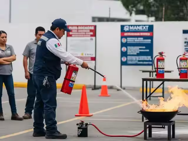 Curso Básico de Uso y Manejo de Extintores