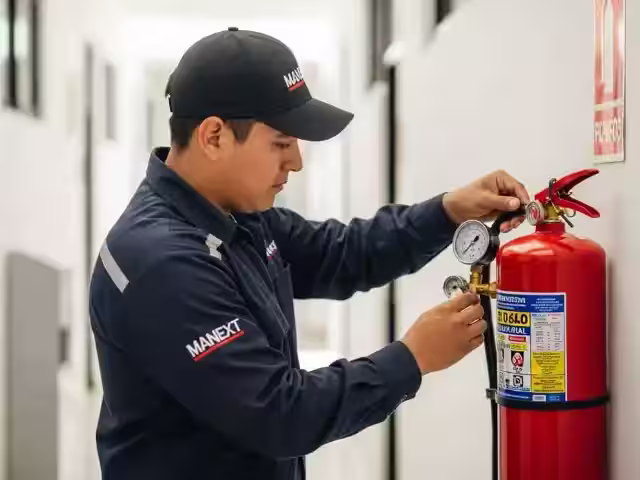 Mantenimiento Preventivo Semestral de Extintores