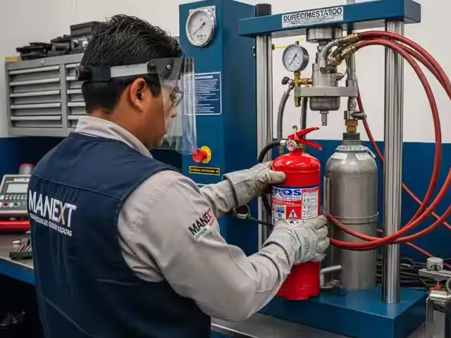 Prueba Hidrostática Extintores Agua