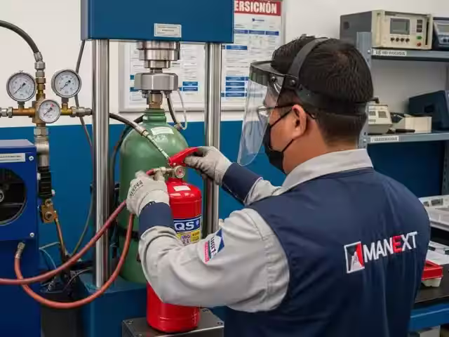 Prueba Hidrostática Extintores CO2