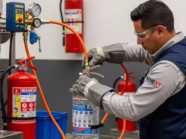 Recarga de Extintores CO2 Dióxido de Carbono