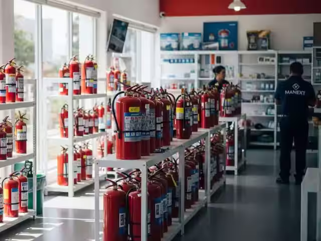 Venta de extintores certificados NOM-154-SCFI con instalación profesional y garantía en CDMX - análisis de riesgos incluido