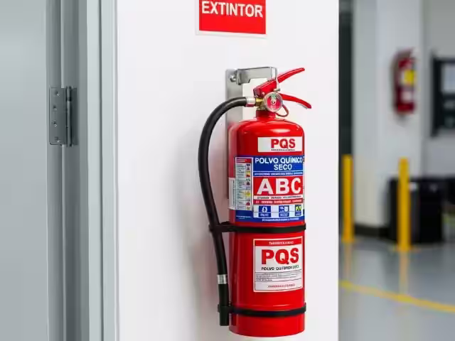 Extintor de Polvo Químico Seco PQS
