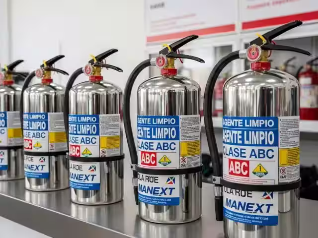 Venta de Extintores Agentes Limpios