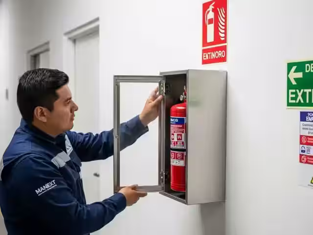 Gabinetes para Extintores Metálicos y Acrílicos